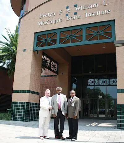 Dr. Mark Gold hosts NIDA’s Dr Jean Lud Cadet and UFCOM Dean Adrian Tyndall