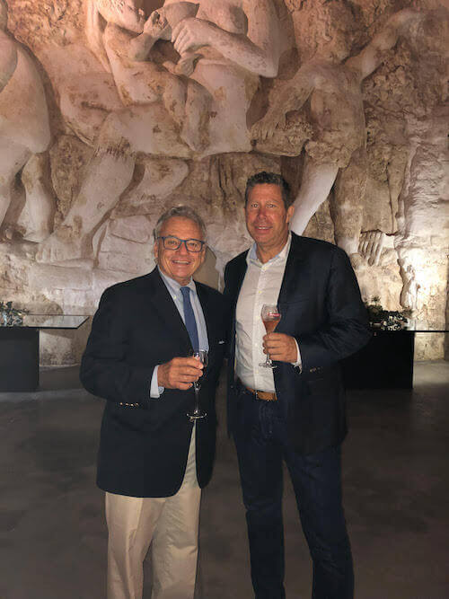 Emeritus Professor Dr Mark Gold and Senior Vice President for health affairs at the University of Florida and president of UF Health Dr David Nelson